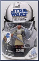 Mon Calamari Warrior from Star Wars - Legacy Collection - Blue / White Cards manufactured by Hasbro [Front]