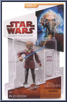 Plo Koon from Star Wars - Legacy Collection - Red / White Cards - Saga Legends manufactured by Hasbro [Front]