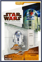 R2-D2 (Electronic) from Star Wars - Legacy Collection - Red / White Cards - Saga Legends manufactured by Hasbro [Front]