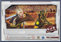 Shaak Ti & Geonosian Warrior from Star Wars - Legacy Collection - Geonosis Battle Arena manufactured by Hasbro [Back]