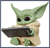 Child (Baby Yoda) (Datapad Tablet Pose) from Star Wars - Mandalorian - Bounty Collection manufactured by Disney [Loose]