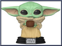 Child (with Cup) from Star Wars - Mandalorian - Pop! Vinyl Figures manufactured by Funko [Loose]