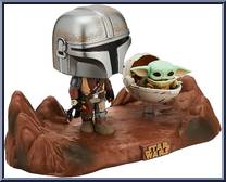 Mandalorian with The Child Action Figure