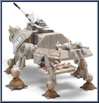 AT-TE (Dreadnaught Class) from Star Wars - Micro Galaxy Squadron - Series 6 manufactured by Jazwares [Loose]