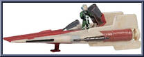 A-Wing (Light Armor) from Star Wars - Micro Galaxy Squadron - Series 4 manufactured by Jazwares [Loose]