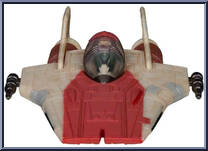 A-Wing (Light Armor) from Star Wars - Micro Galaxy Squadron - Series 4 manufactured by Jazwares [Loose]