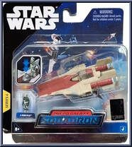 A-Wing (Light Armor) from Star Wars - Micro Galaxy Squadron - Series 4 manufactured by Jazwares [Front]