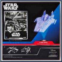 A-Wing Fighter (Storyboard Series) from Star Wars - Micro Galaxy Squadron - Exclusives manufactured by Jazwares [Back]