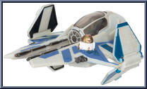 Aayla Secura's Jedi Interceptor (Light Armor) from Star Wars - Micro Galaxy Squadron - Series 3 manufactured by Jazwares [Loose]