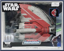 Ahsoka Tano's T-6 Shuttle (Dreadnaught Class) from Star Wars - Micro Galaxy Squadron - Exclusives manufactured by Jazwares [Front]