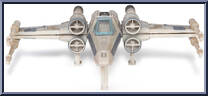 Antoc Merrick's X-Wing (Starfighter Class) from Star Wars - Micro Galaxy Squadron - Series 2 manufactured by Jazwares [Loose]