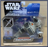B-wing Starfighter (Starfighter Class) from Star Wars - Micro Galaxy Squadron - Series 5 manufactured by Jazwares [Front]