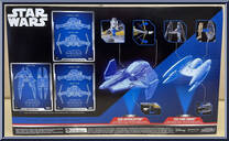 Battle of Coruscant Battle Pack from Star Wars - Micro Galaxy Squadron - Exclusives manufactured by Jazwares [Back]