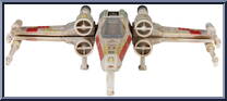 Biggs Darklighter's X-Wing (Starfighter Class) from Star Wars - Micro Galaxy Squadron - Series 4 manufactured by Jazwares [Loose]