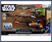 Boonta Eve Classic Podracers from Star Wars - Micro Galaxy Squadron - Exclusives manufactured by Jazwares [Front]