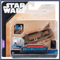 Desert Skiff (Light Armor) from Star Wars - Micro Galaxy Squadron - Series 5 manufactured by Jazwares [Front]