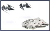 Destroy The Death Star Battle Pack from Star Wars - Micro Galaxy Squadron - Exclusives manufactured by Jazwares [Loose]