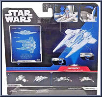 Fang Fighter (Starfighter Class) from Star Wars - Micro Galaxy Squadron - Series 6 manufactured by Jazwares [Back]