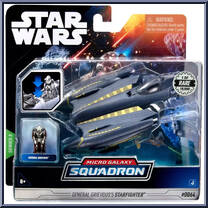 General Grievous's Starfighter (Starfighter Class) from Star Wars - Micro Galaxy Squadron - Series 3 manufactured by Jazwares [Front]