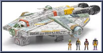 Ghost (Assault Class) from Star Wars - Micro Galaxy Squadron - Series 6 manufactured by Jazwares [Loose]