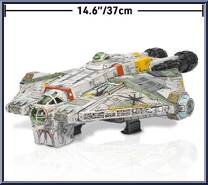 Ghost (Secret Mission) from Star Wars - Micro Galaxy Squadron - Exclusives manufactured by Jazwares [Loose]