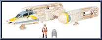 Gold Leader's Y-Wing (Starfighter Class) from Star Wars - Micro Galaxy Squadron - Series 4 manufactured by Jazwares [Loose]