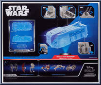 Imperial Troop Transport (Transport Class) from Star Wars - Micro Galaxy Squadron - Exclusives manufactured by Jazwares [Back]