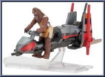 Jedi Speeder with Jedi Master Kelnacca (Scout Class) Action Figure