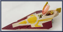 Kit Fisto's Jedi Starfighter (Light Armor) from Star Wars - Micro Galaxy Squadron - Series 5 manufactured by Jazwares [Loose]