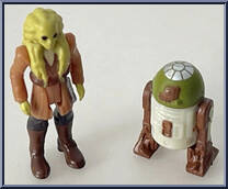 Kit Fisto's Jedi Starfighter (Light Armor) from Star Wars - Micro Galaxy Squadron - Series 5 manufactured by Jazwares [Loose]