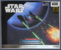 Kylo Ren's TIE Silencer from Star Wars - Micro Galaxy Squadron - Exclusives manufactured by Jazwares [Front]