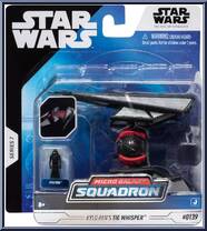 Kylo Ren's TIE Whisper (Light Armor) from Star Wars - Micro Galaxy Squadron - Series 7 manufactured by Jazwares [Front]
