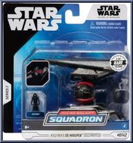 Kylo Ren's Tie Whisper (Destroyed) (Light Armor) from Star Wars - Micro Galaxy Squadron - Series 7 manufactured by Jazwares [Front]