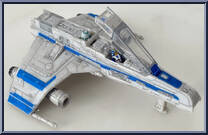 Lt. Callahan’s E-Wing (Light Armor) from Star Wars - Micro Galaxy Squadron - Series 6 manufactured by Jazwares [Loose]