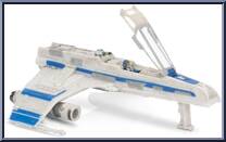Lt. Callahan’s E-Wing (Light Armor) from Star Wars - Micro Galaxy Squadron - Series 6 manufactured by Jazwares [Loose]