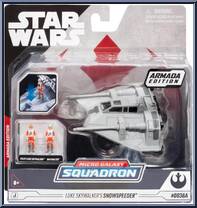 Luke Skywalker’s Snowspeeder (Armada Edition) (Starfighter Class) from Star Wars - Micro Galaxy Squadron - Series 7 manufactured by Jazwares [Front]