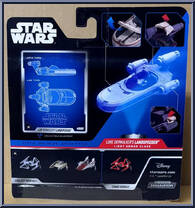 Luke Skywalker's Landspeeder (Light Armor) from Star Wars - Micro Galaxy Squadron - Series 4 manufactured by Jazwares [Back]
