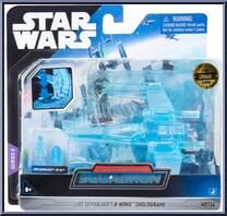 Luke Skywalker's X-Wing Hologram (Starfighter Class) from Star Wars - Micro Galaxy Squadron - Series 5 manufactured by Jazwares [Front]