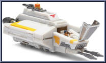 Phantom Shuttle (Starfighter Class) from Star Wars - Micro Galaxy Squadron - Series 6 manufactured by Jazwares [Loose]