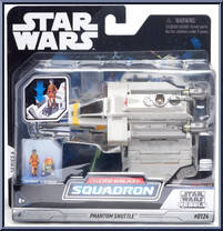 Phantom Shuttle (Starfighter Class) from Star Wars - Micro Galaxy Squadron - Series 6 manufactured by Jazwares [Front]