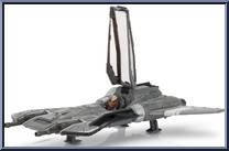 Pirate Snub Fighter (Light Armor) from Star Wars - Micro Galaxy Squadron - Series 6 manufactured by Jazwares [Loose]