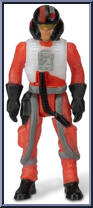 Poe Dameron's T-70 X-Wing (Starfighter Class) from Star Wars - Micro Galaxy Squadron - Series 3 manufactured by Jazwares [Loose]