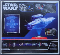 Razor Crest (Arvala-7) (Starship Class) from Star Wars - Micro Galaxy Squadron - Exclusives manufactured by Jazwares [Back]