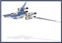 Rebel U-Wing (Starship Class) from Star Wars - Micro Galaxy Squadron - Exclusives manufactured by Jazwares [Loose]