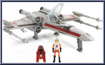 Red Squadron (Rebel Fleet) from Star Wars - Micro Galaxy Squadron - Exclusives manufactured by Jazwares [Loose]