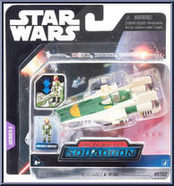 Resistance A-Wing (Light Armor) from Star Wars - Micro Galaxy Squadron - Series 5 manufactured by Jazwares [Front]