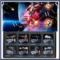 Scout Class Series 5 Box Set from Star Wars - Micro Galaxy Squadron - Exclusives manufactured by Jazwares [Front]