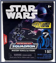 AT-RT with Clone Trooper (Scout Class) from Star Wars - Micro Galaxy Squadron - Mystery - Series 1 manufactured by Jazwares [Front]