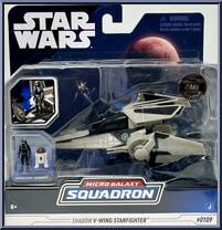 Shadow V-Wing Starfighter (Starfighter Class) from Star Wars - Micro Galaxy Squadron - Series 5 manufactured by Jazwares [Front]