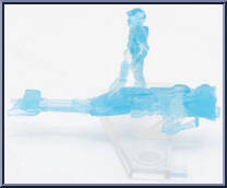 Speeder Bike (Hologram) from Star Wars - Micro Galaxy Squadron - Exclusives manufactured by Jazwares [Loose]